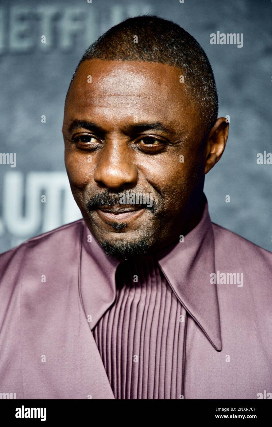 Londra, Regno Unito. Idris Elba. Lutero: Il Sole caduto. Netflix Global Premiere, BFI Waterloo. Credit: michael melia/Alamy Live News Foto Stock