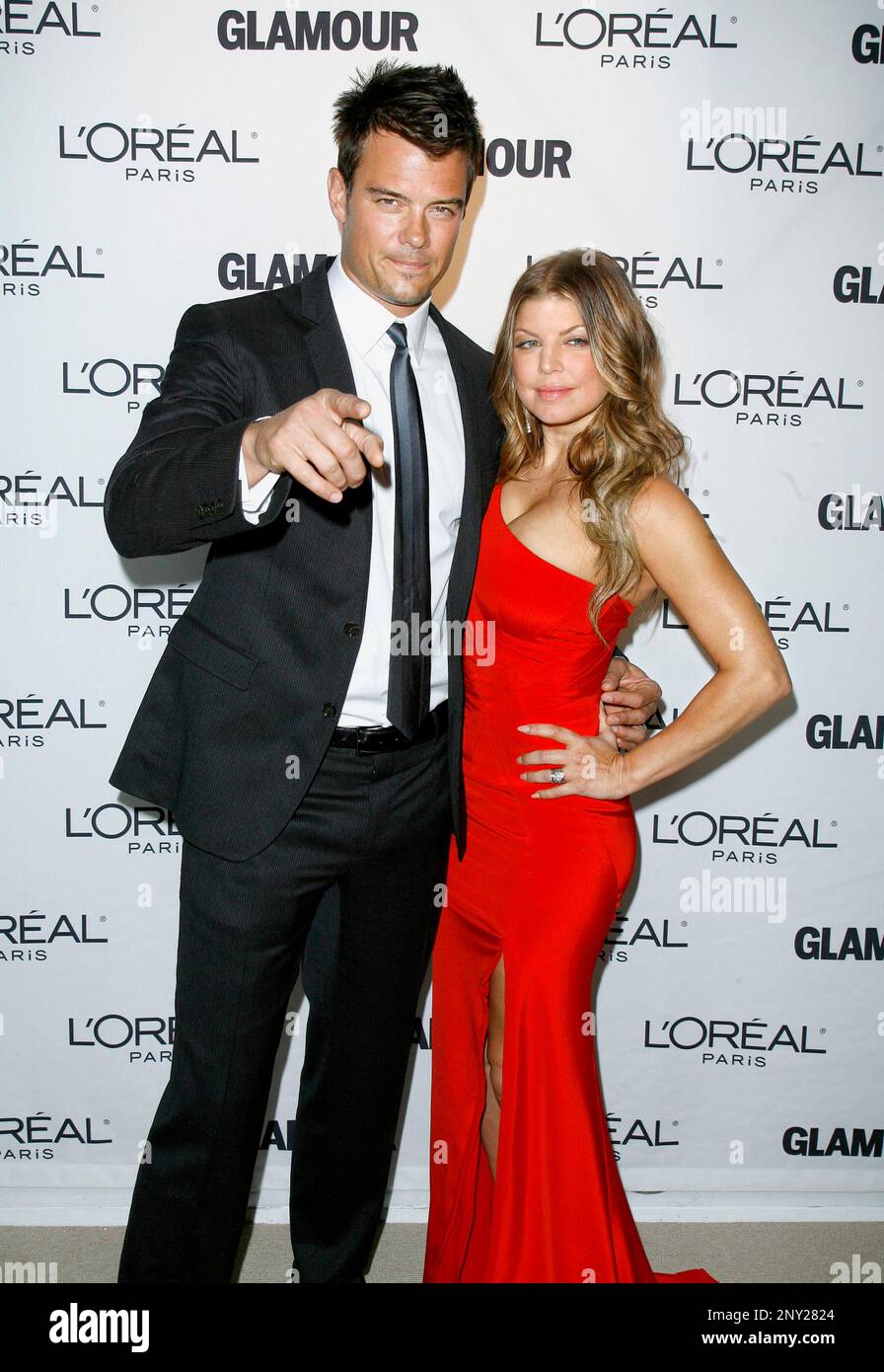 Josh Duhamel e Fergie al The American Red Cross annuale Red Tie Affair Fairmont Miramar Hotel & Bungalows, Santa Monica, CA, USA, 9 aprile 2011 credito: $mpi99/MediaPunch Foto Stock