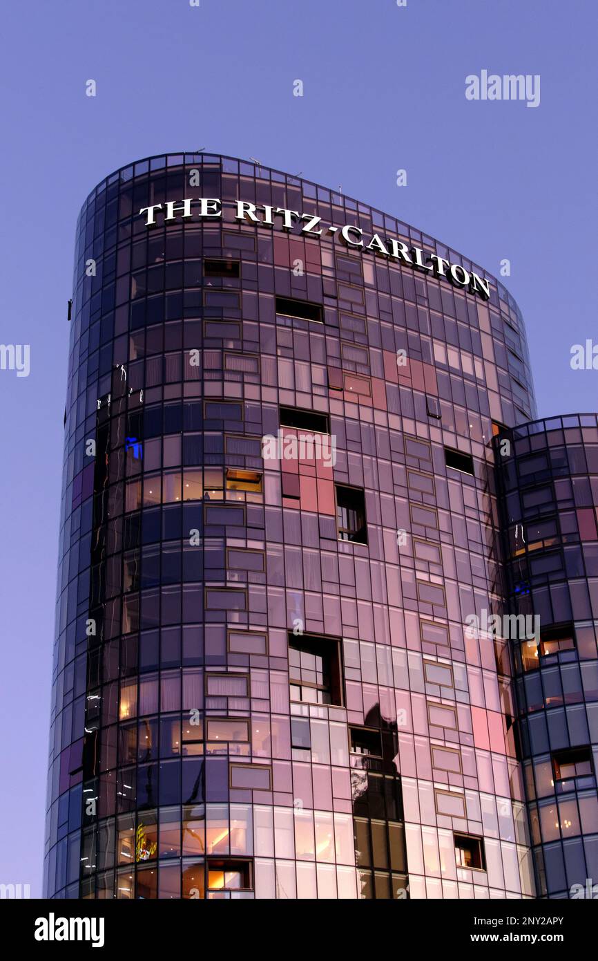 The Ritz-Carlton Hotel, Perth, Australia Occidentale Foto Stock