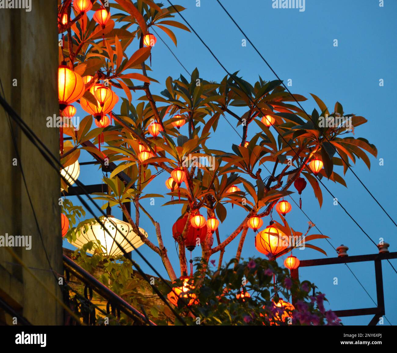Lanterne, Tran Phu, Hoi An, Vietnam Foto Stock