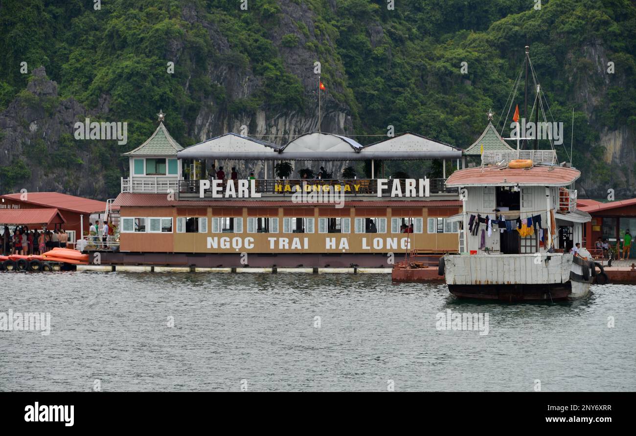Pearl Farm, Baia di ha Long, Vietnam Foto Stock