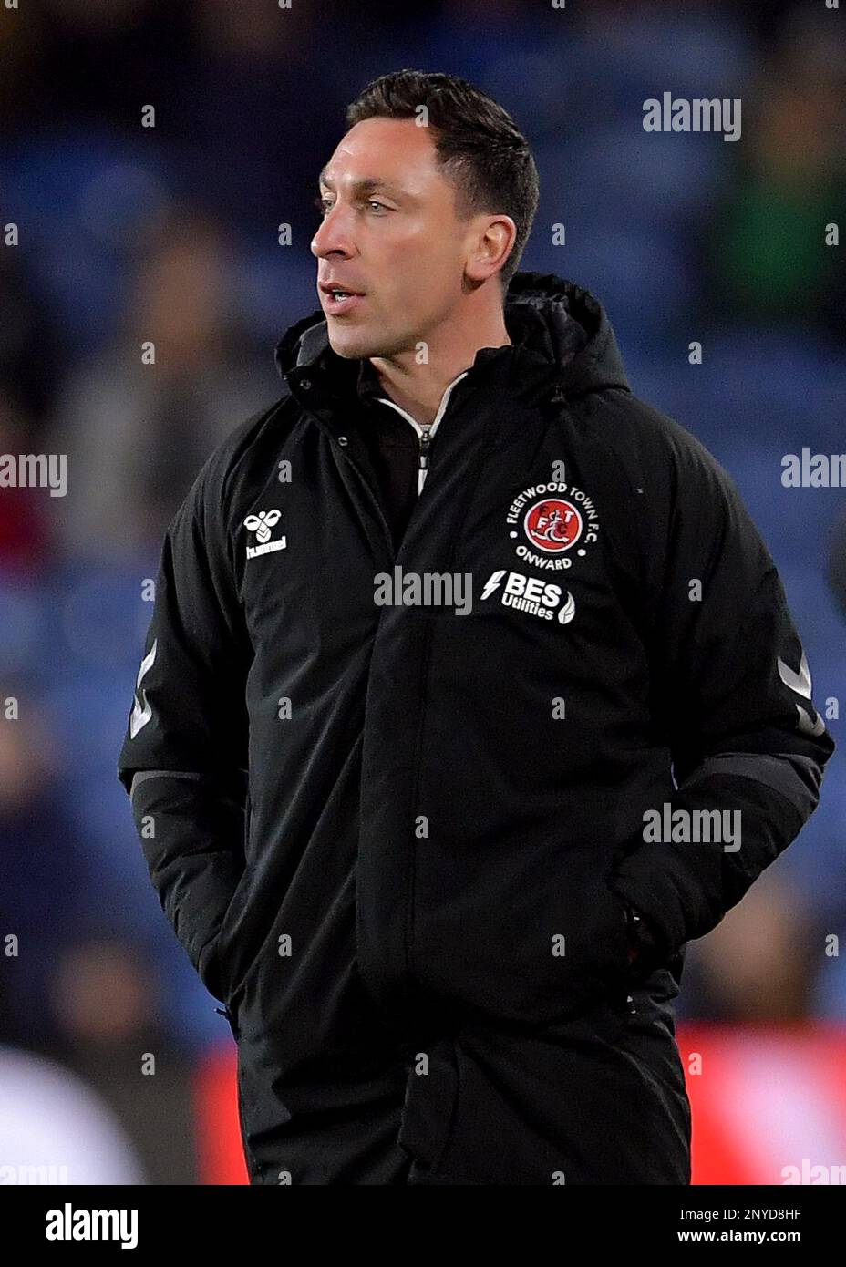Burnley, Inghilterra, 1st marzo 2023. Scott Brown, Town Manager di Fleetwood durante la partita della fa Cup al Turf Moor, Burnley. L'accreditamento dell'immagine dovrebbe leggere: Gary Oakley / Sportimage Foto Stock