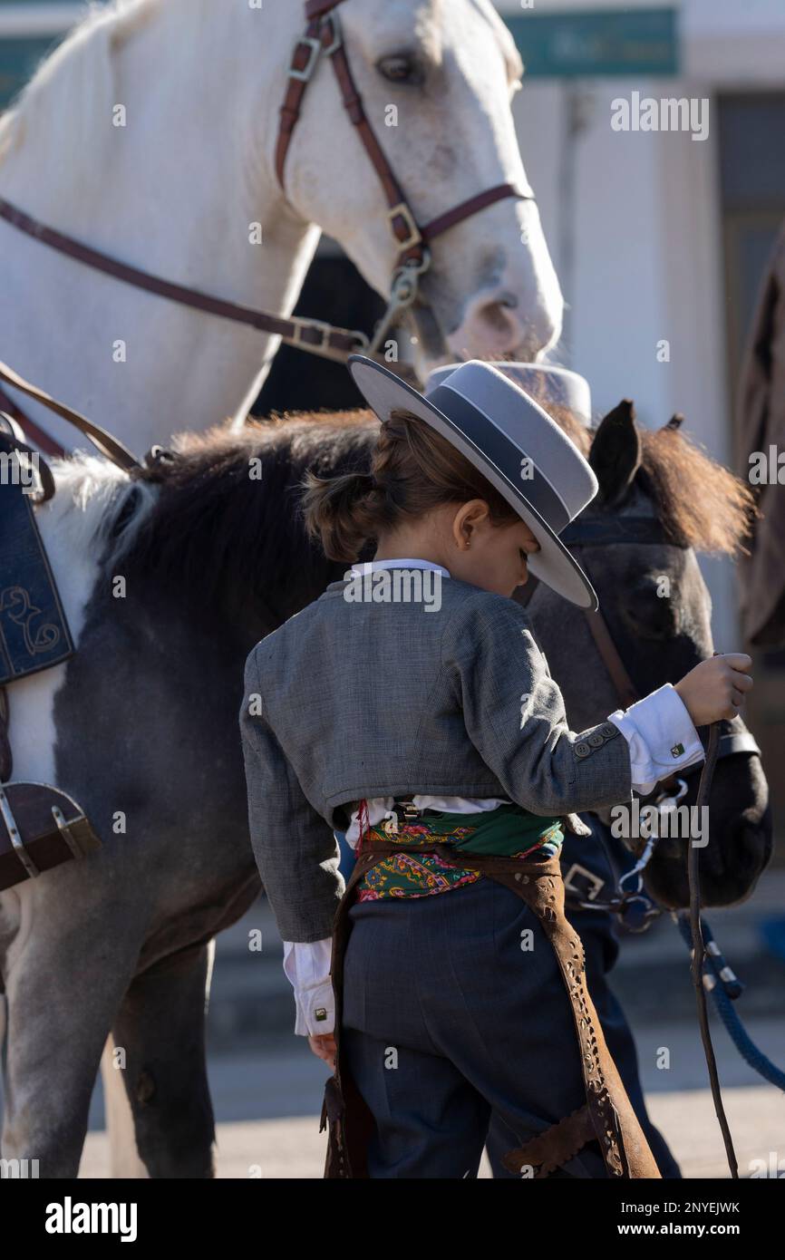 Feira do Cavalo Festa del Cavallo golega portogallo Foto Stock