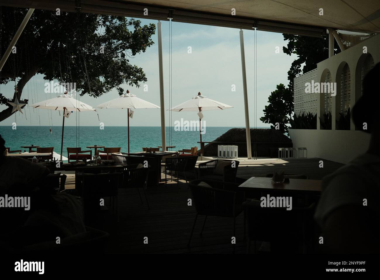 Foto di viaggio di un'isola resort sulla spiaggia in Thailandia Foto Stock