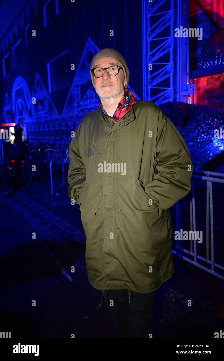 Peter Lohmeyer bei der Medienboard Berlinale Party am Holzmarkt während der Berlinale 2023 / 73. Internazionale Filmfestspiele Berlino. Berlino, 18.02.2 Foto Stock