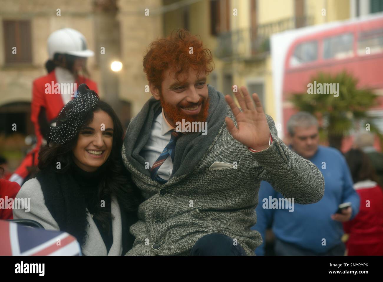 Carnevale di Ficarra 2023 Foto Stock