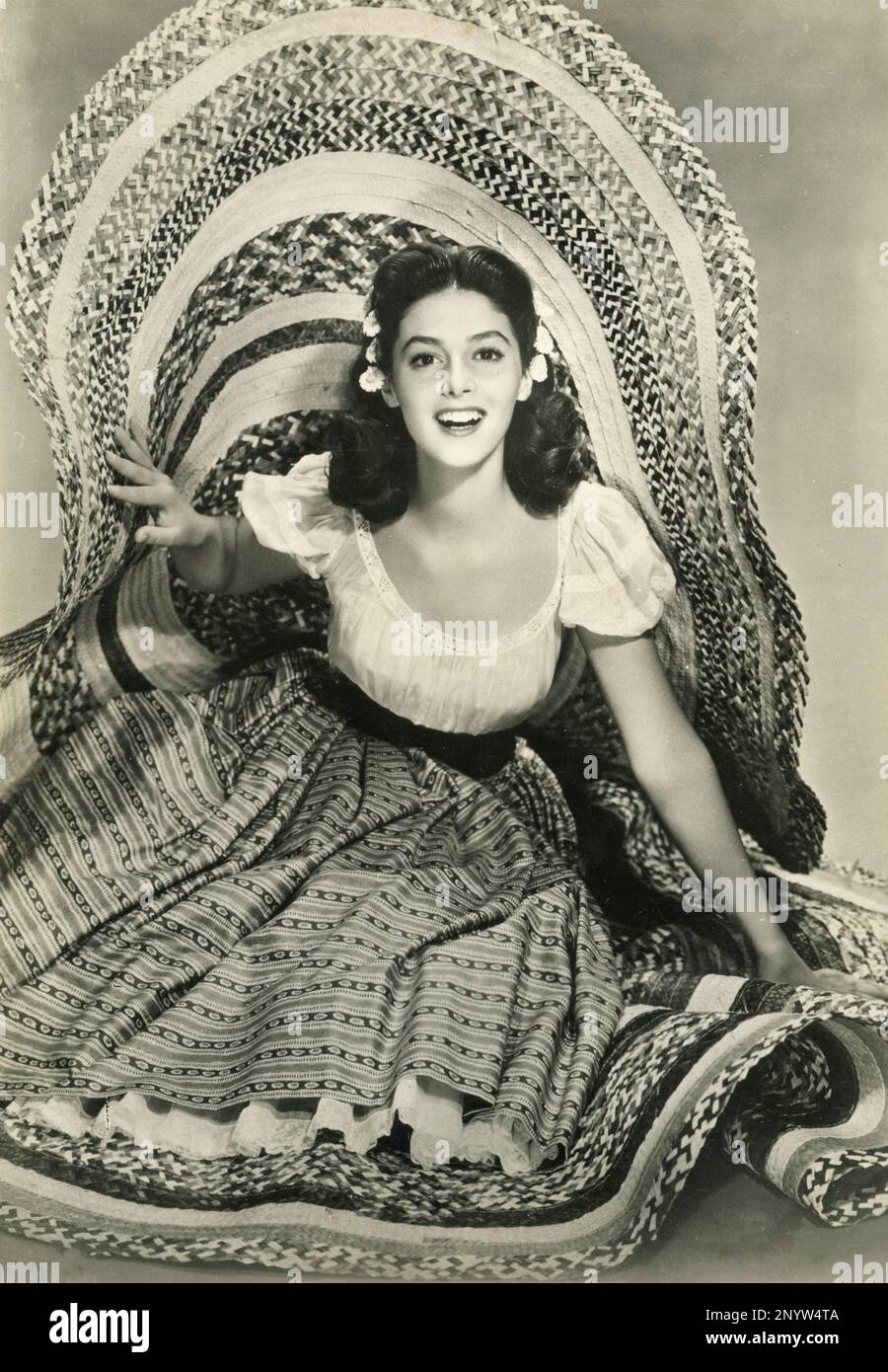 Attrice italiana Anna Maria Pier Angeli, 1950s Foto Stock