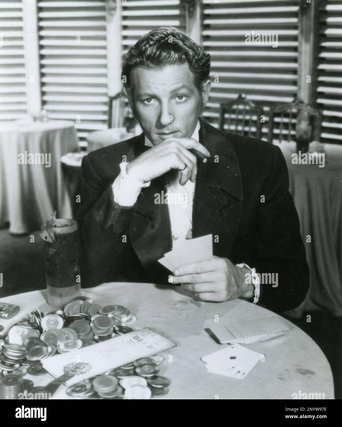 L'attore americano Danny Kaye nel film The Secret Life of Walter Mitty, USA 1947 Foto Stock