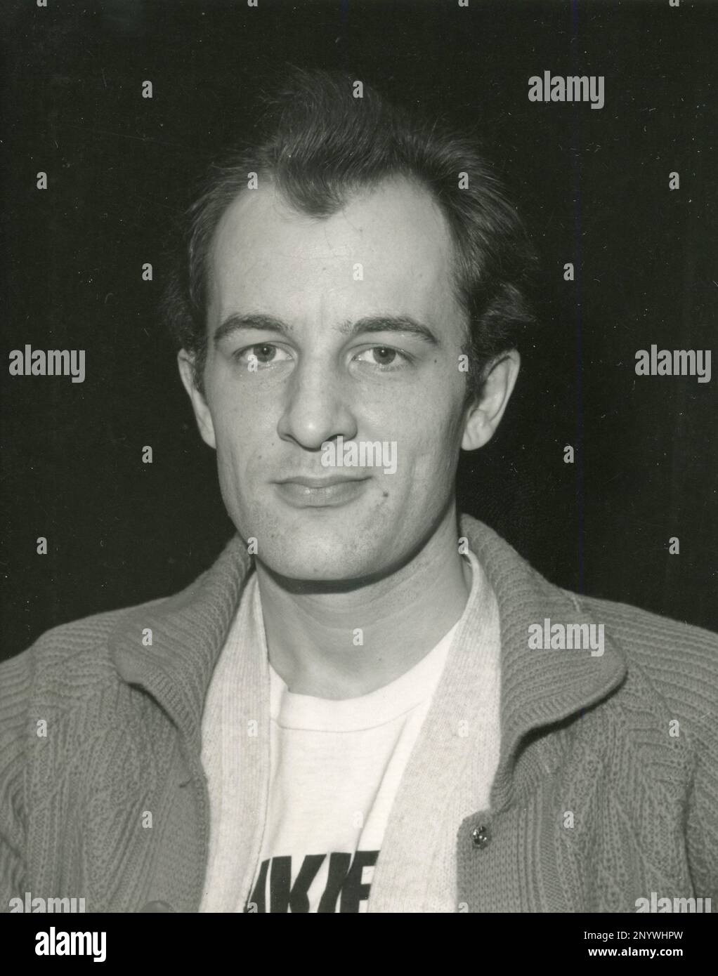 Attore inglese Ralph Brown, UK 1985 Foto Stock