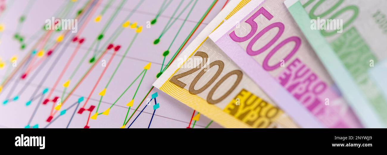 economia, finanza ed ecologia Foto Stock