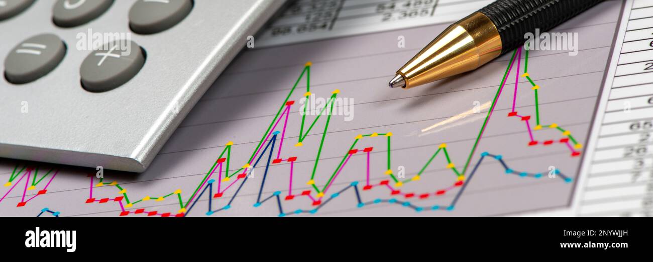 economia, finanza ed ecologia Foto Stock
