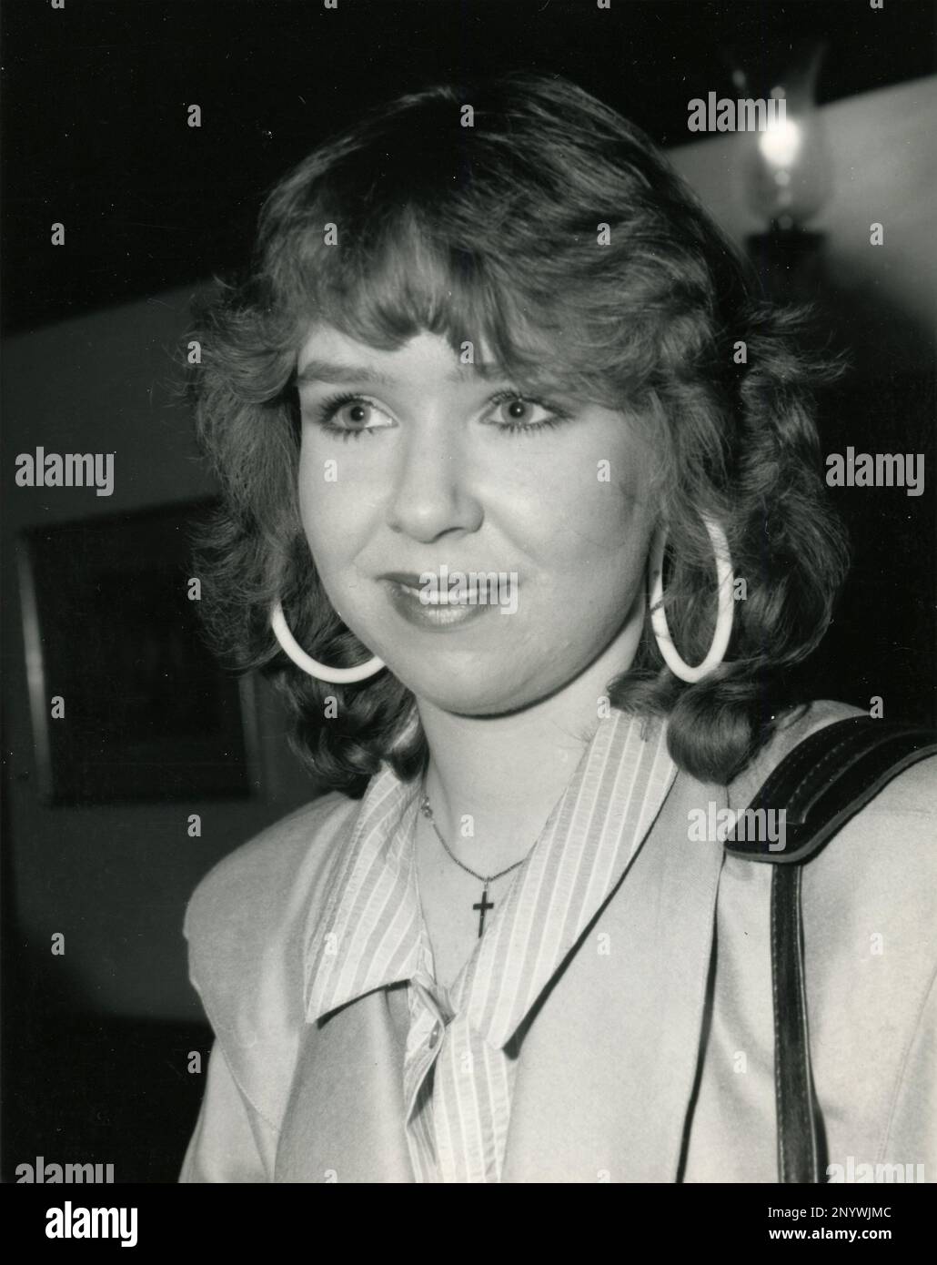 Attrice inglese Susan Tully, Regno Unito 1987 Foto Stock