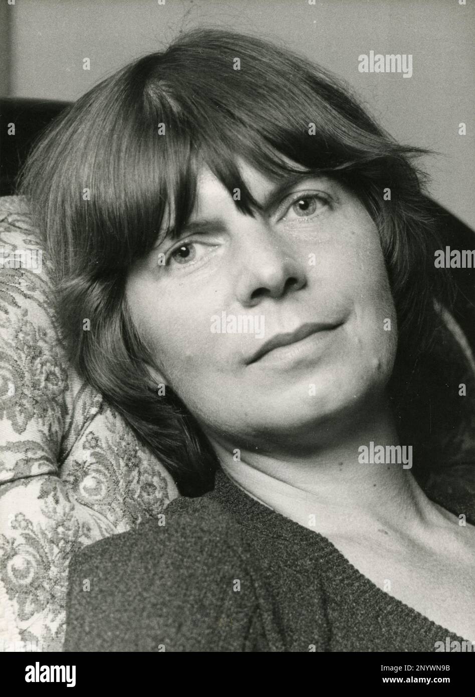 Biografo e romanziere inglese Margaret Drabble, UK 1981 Foto Stock