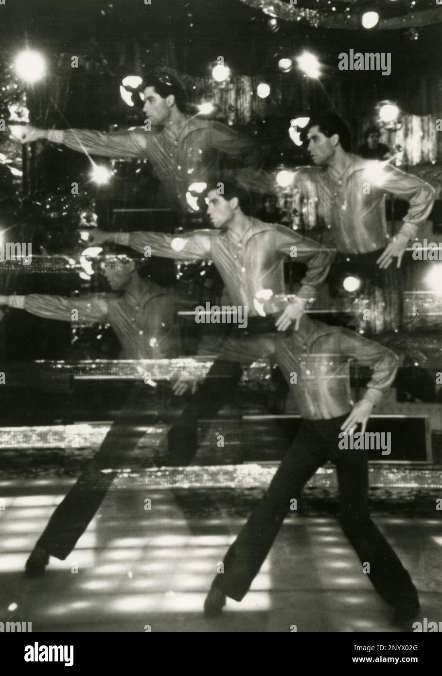 L'attore americano John Travolta nel film Saturday Night Fever, USA 1977 Foto Stock