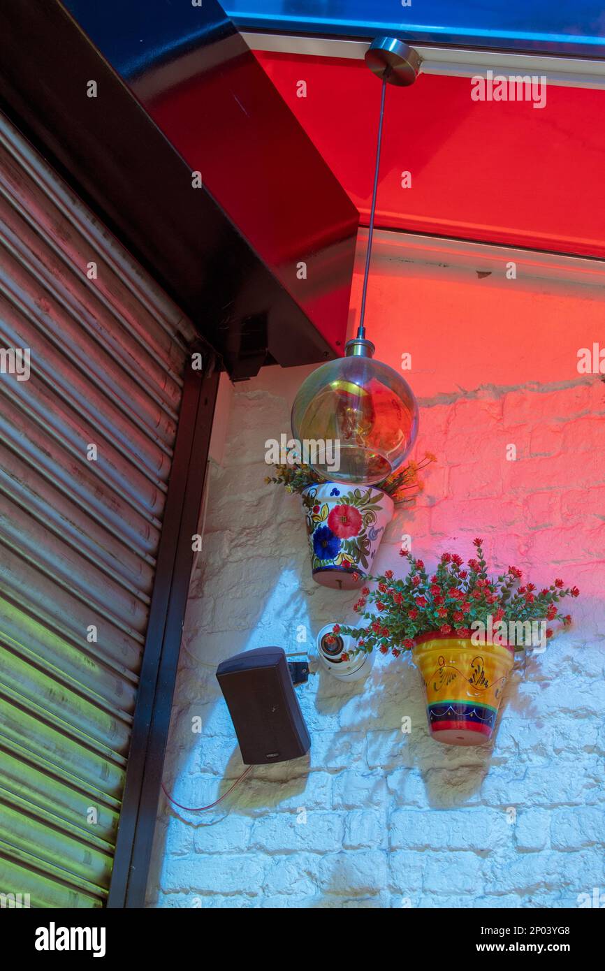colore e luce Foto Stock