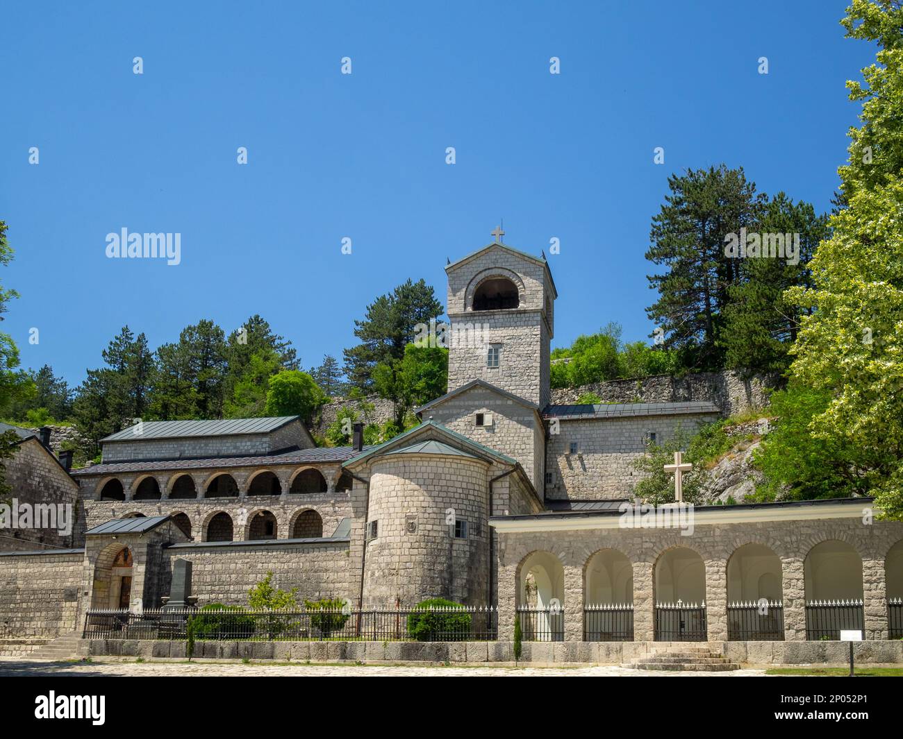 Edificio del Monastero di Cetinje Foto Stock