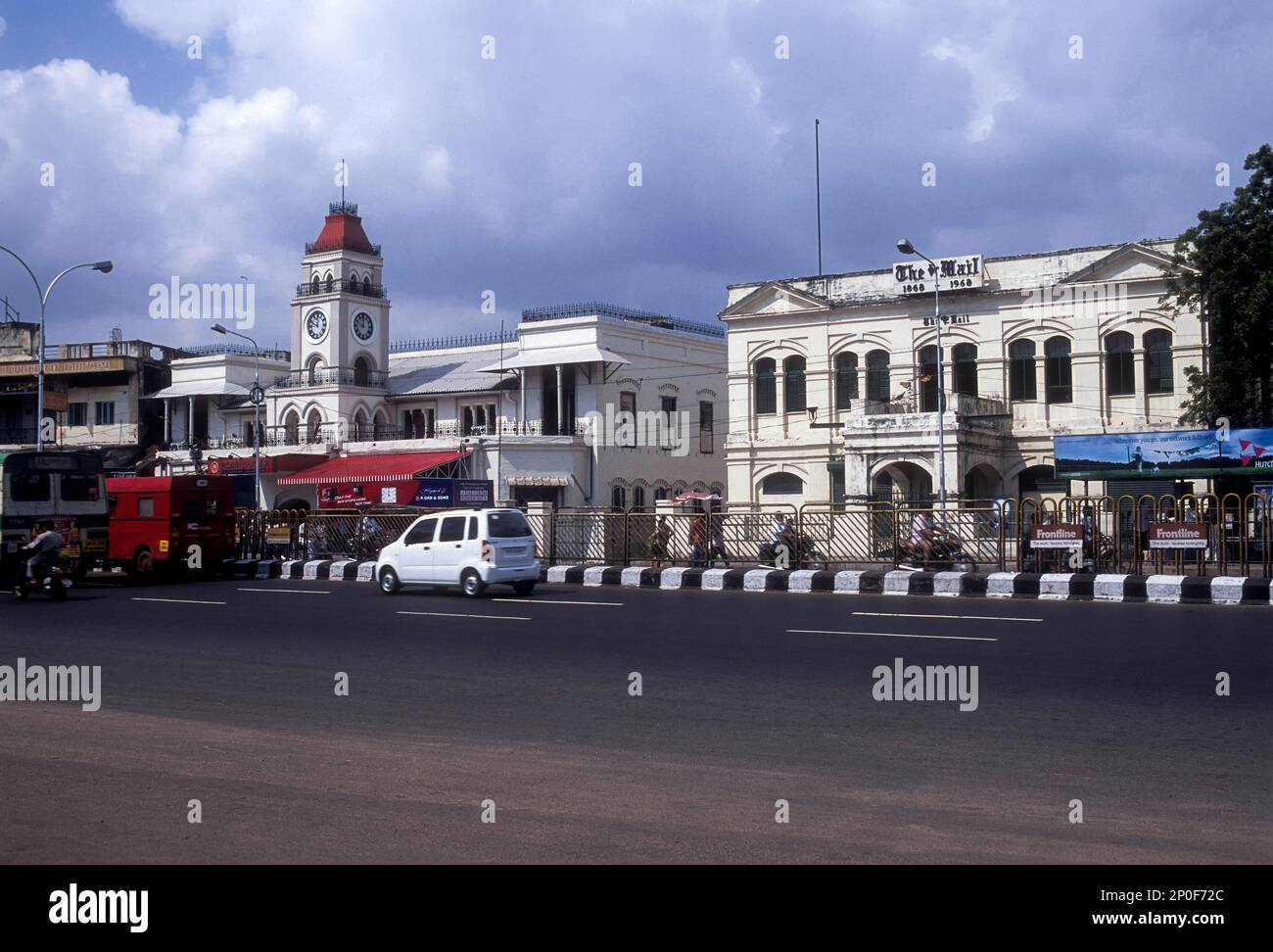 Edifici del patrimonio, PORR e figli & la casa della posta, chennai, India Foto Stock