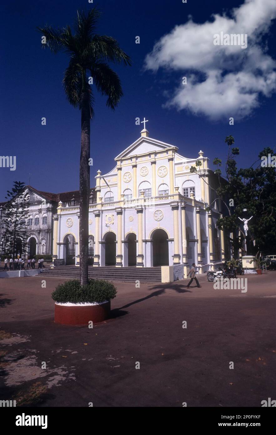 St Aloysius college chiesa a Mangaluru o Mangalore, Karnataka, India, Asia Foto Stock