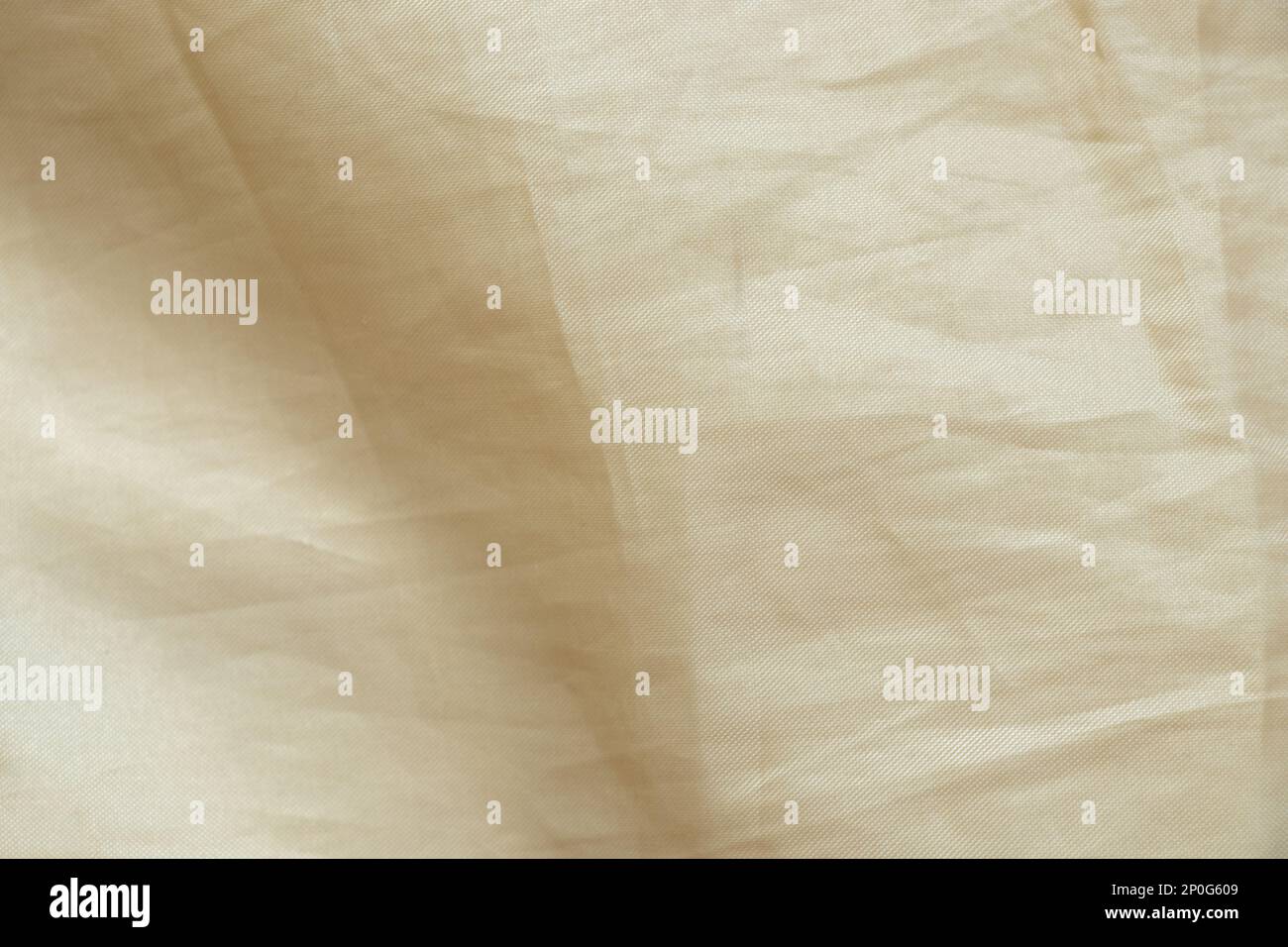 sfondo di tessuto beige chiaro come sfondo Foto Stock