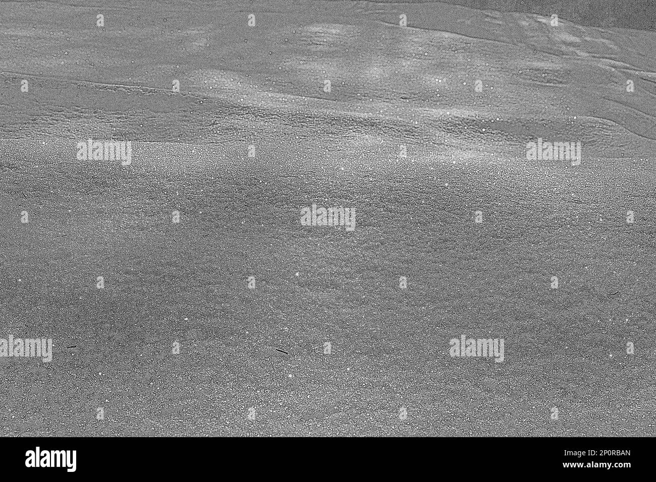 Copertura di neve intatta scintillante sotto la luce del sole incisione disegno disegnato a mano Foto Stock