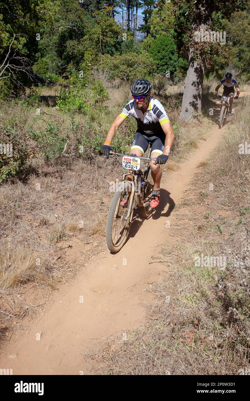 ABSA Cape Epic Prologue corsa in mountain bike Foto Stock