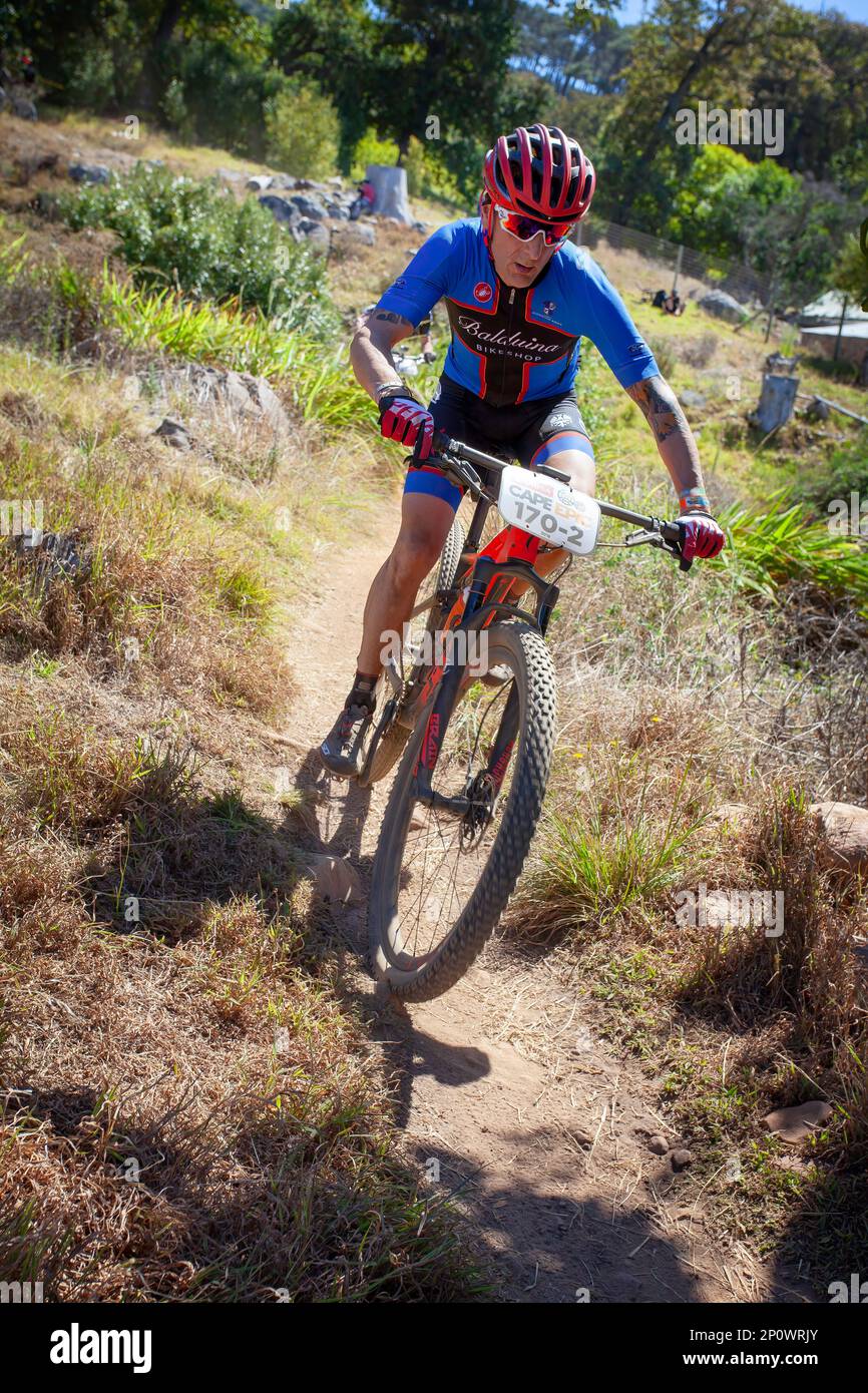 ABSA Cape Epic Prologue corsa in mountain bike Foto Stock