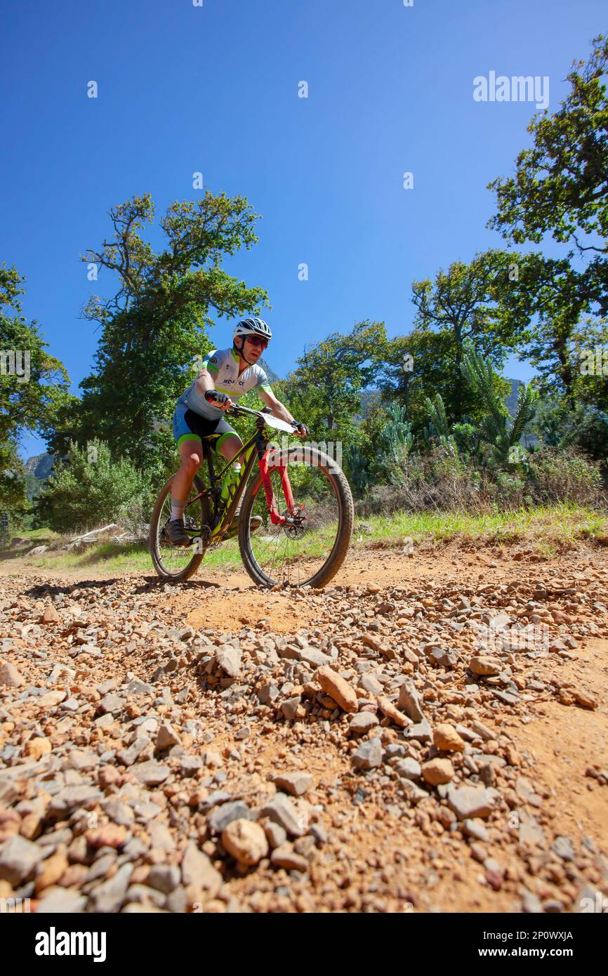 ABSA Cape Epic Prologue corsa in mountain bike Foto Stock
