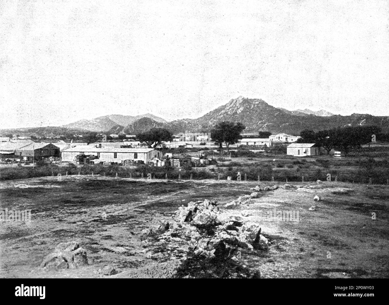 ''Okahandja; Afrique Australe', 1914. Da "Grande Geographie Bong Illustree", 1914. Foto Stock