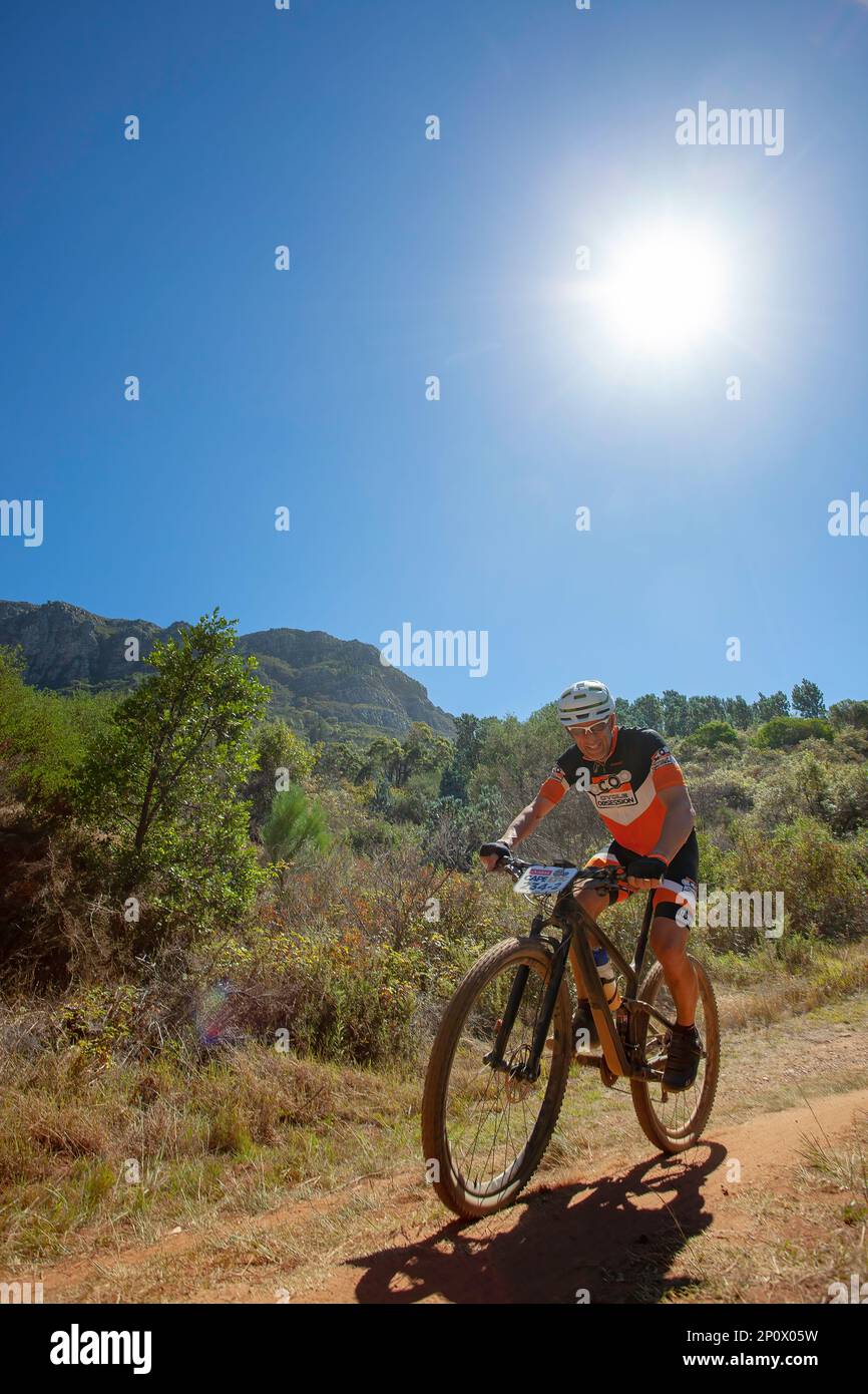 ABSA Cape Epic Prologue corsa in mountain bike Foto Stock