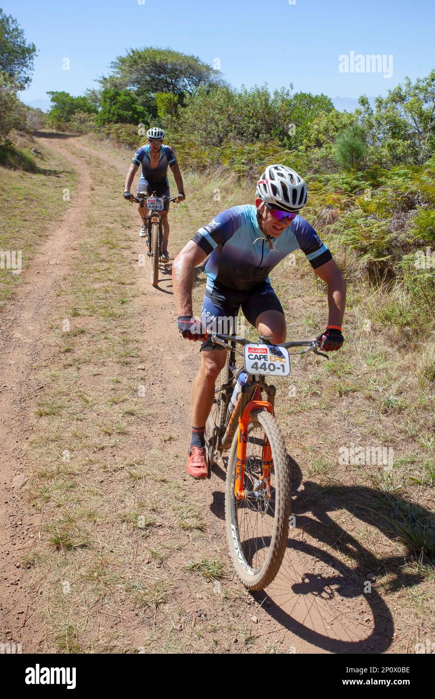 ABSA Cape Epic Prologue corsa in mountain bike Foto Stock