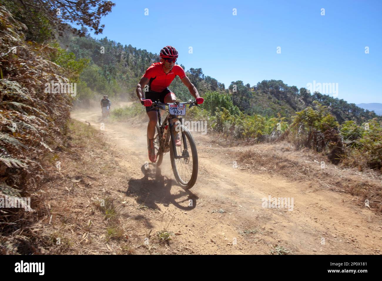 ABSA Cape Epic Prologue corsa in mountain bike Foto Stock