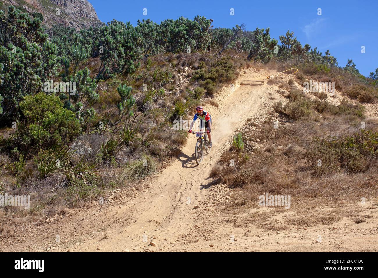 ABSA Cape Epic Prologue corsa in mountain bike Foto Stock