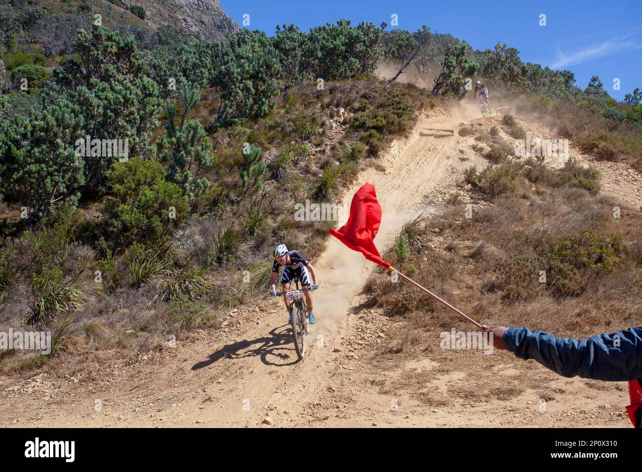 ABSA Cape Epic Prologue corsa in mountain bike Foto Stock