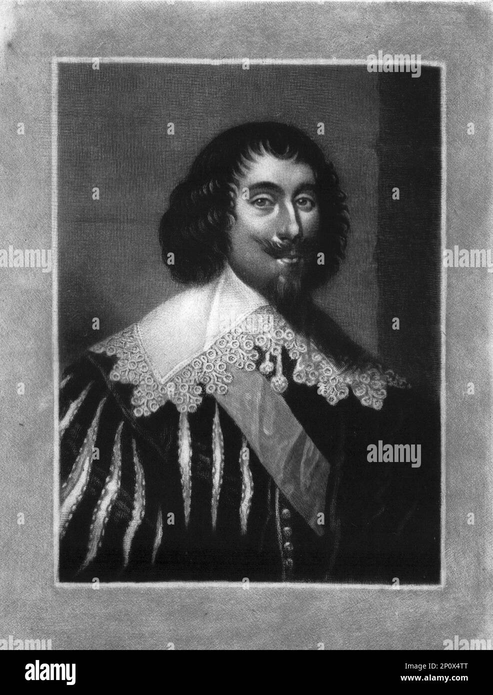 'Ferdinand, Lord Fairfax, generale; Obit 1648', 1811. Da "Ritratti di personaggi illustri nella storia britannica dall'inizio del regno di Enrico l'ottavo alla fine del regno di Giacomo il secondo" [Samuel Woodburn, Londra, 1815]. Foto Stock