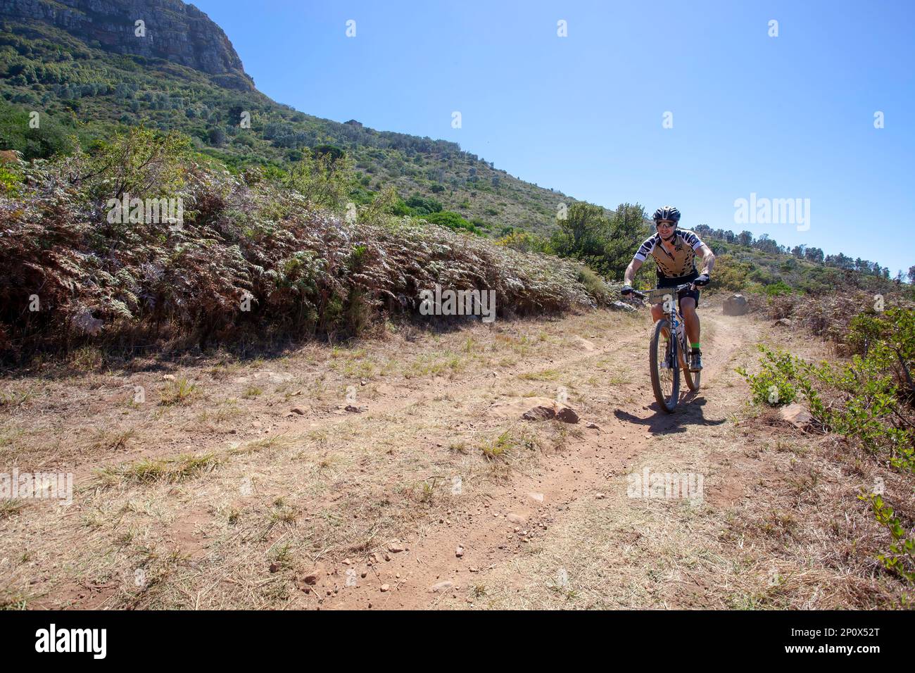 ABSA Cape Epic Prologue corsa in mountain bike Foto Stock