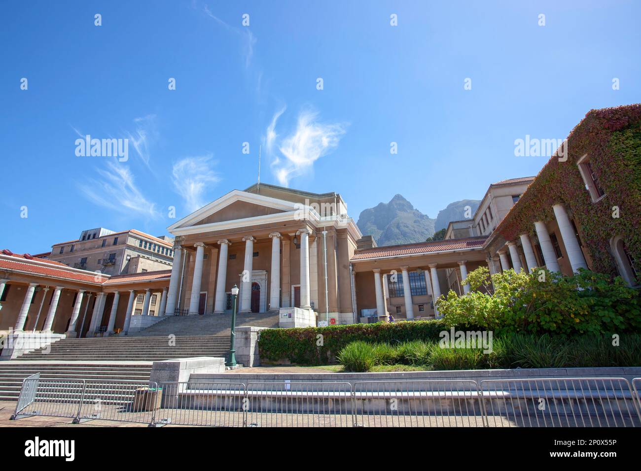 Università UCT di città del Capo, Sudafrica, uno dei principali istituti di istruzione superiore in Africa Foto Stock