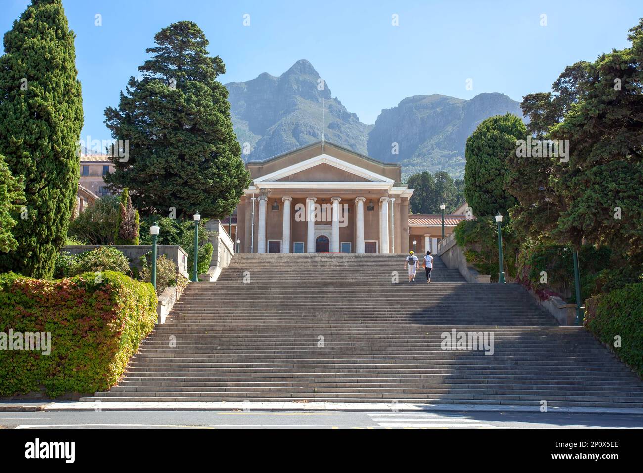 Università UCT di città del Capo, Sudafrica, uno dei principali istituti di istruzione superiore in Africa Foto Stock