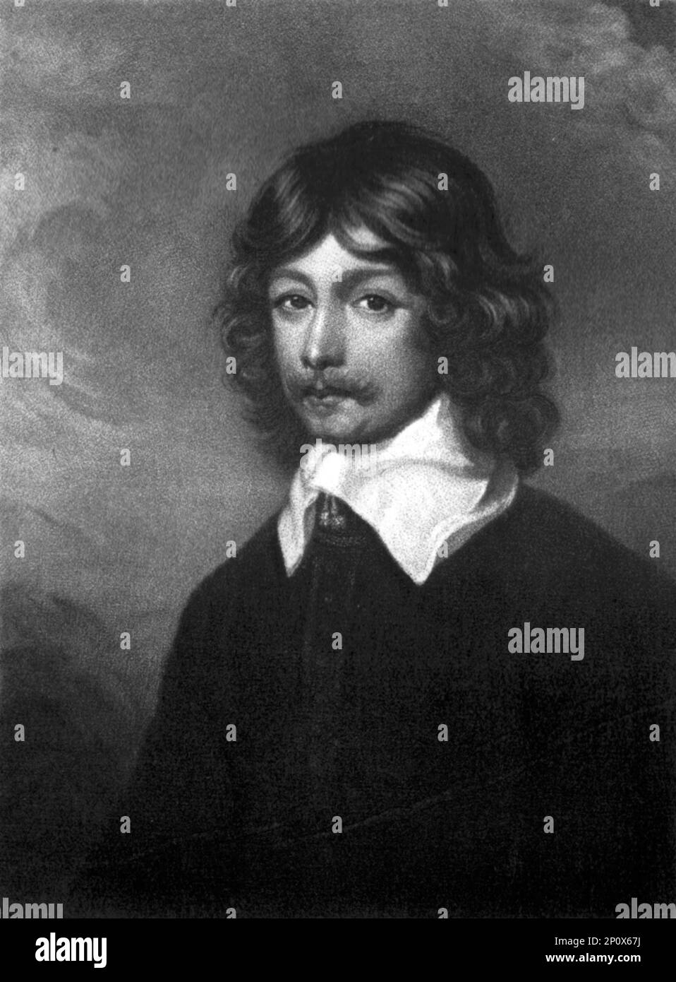 «William, Marchese di Newcastle; Obit 1676», 1811. Da "Ritratti di personaggi illustri nella storia britannica dall'inizio del regno di Enrico l'ottavo alla fine del regno di Giacomo il secondo" [Samuel Woodburn, Londra, 1815]. Foto Stock