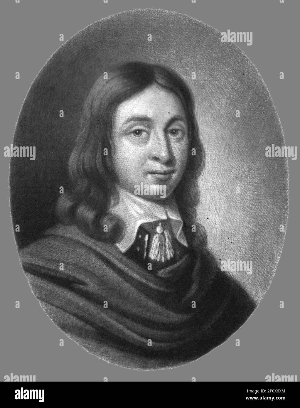 "Sir Henry Vane; decapitato 1662", 1811. Da "Ritratti di personaggi illustri nella storia britannica dall'inizio del regno di Enrico l'ottavo alla fine del regno di Giacomo il secondo" [Samuel Woodburn, Londra, 1815]. Foto Stock