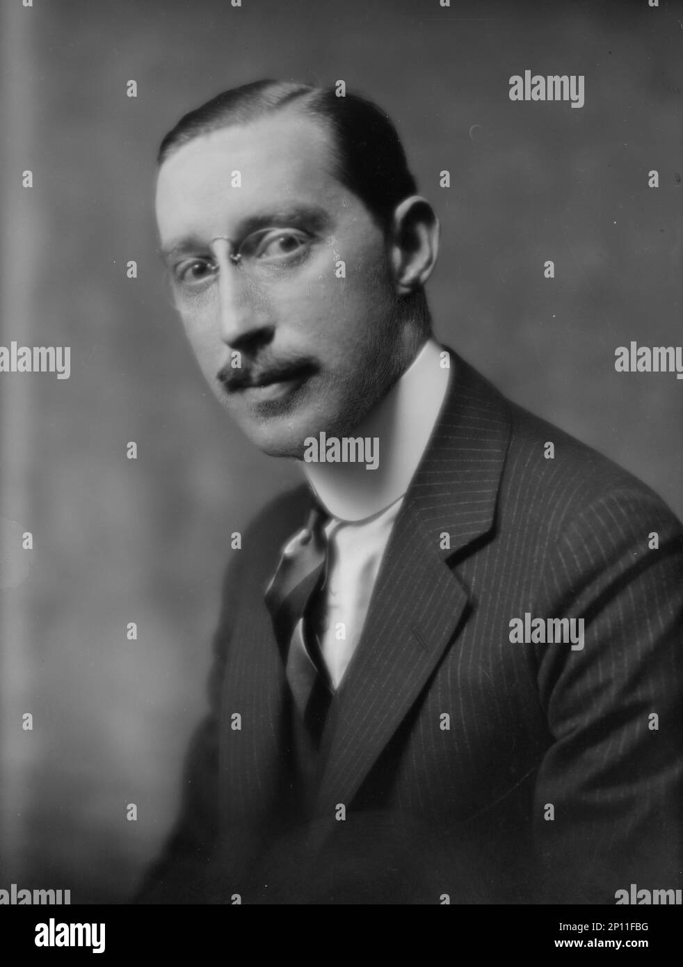 Forsch, S., MR., fotografia ritratto, 1916 o 1917. Foto Stock