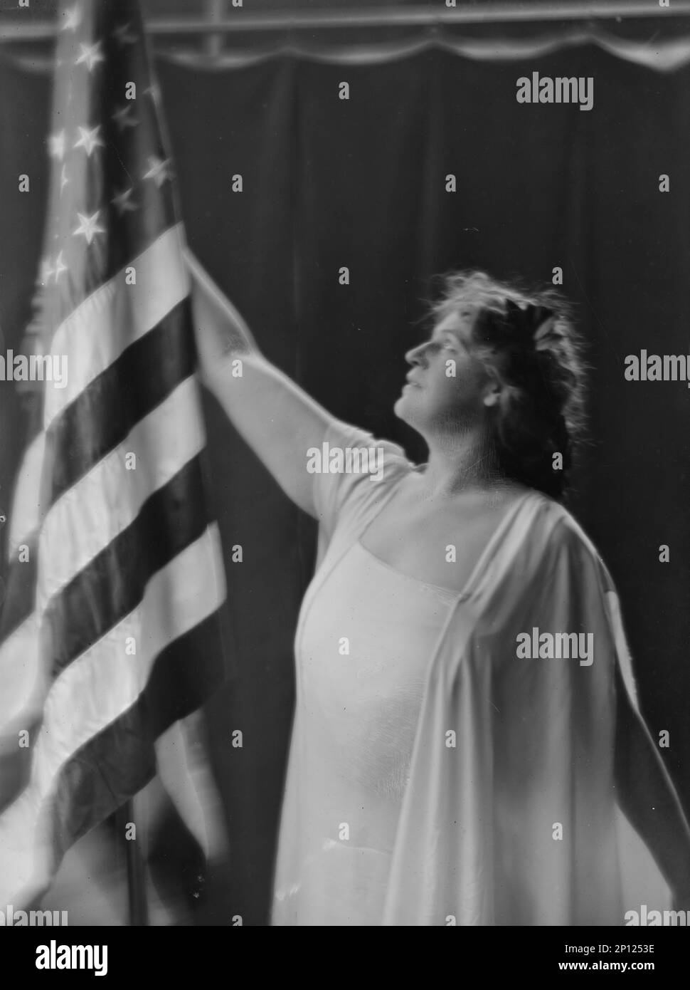 Lawton, Mary, Miss, fotografia ritratto, 1915. Foto Stock