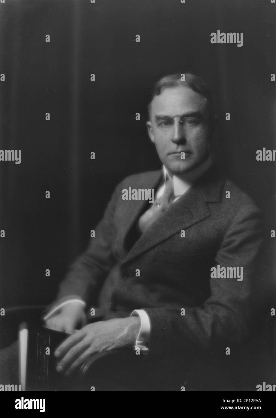 Saunders, Maurice, MR., fotografia ritratto, 1917 novembre 6. Foto Stock