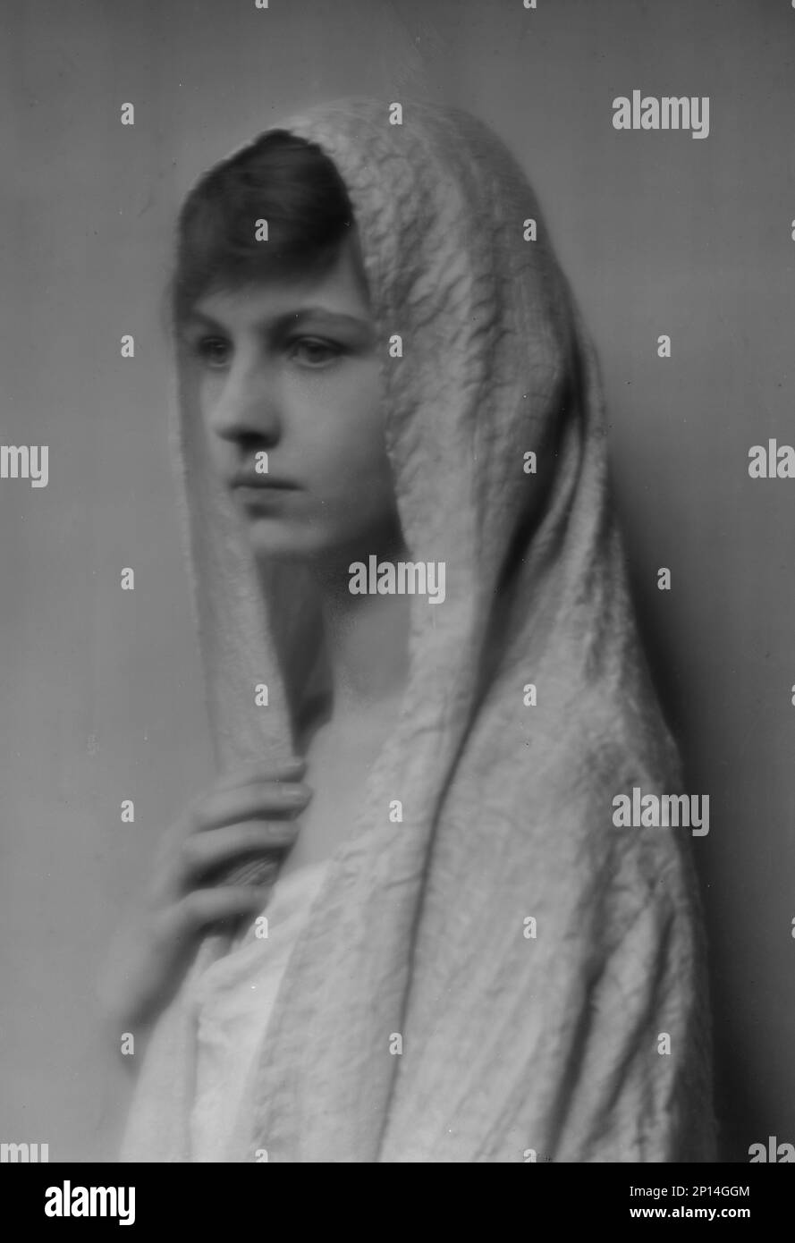 Ballerina Isadora Duncan, ritratto fotografico, tra il 1915 e il 1923. Foto Stock