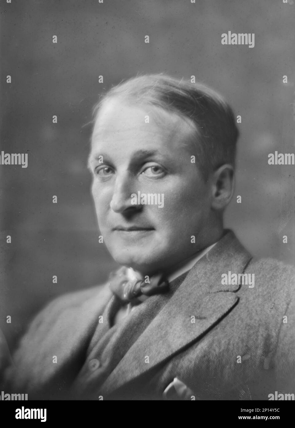 R. Flaherty, ritratto fotografico, 1918 giugno 10. Foto Stock