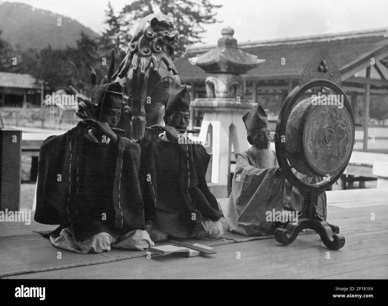 Viste di viaggio del Giappone e della Corea, 1908. Foto Stock