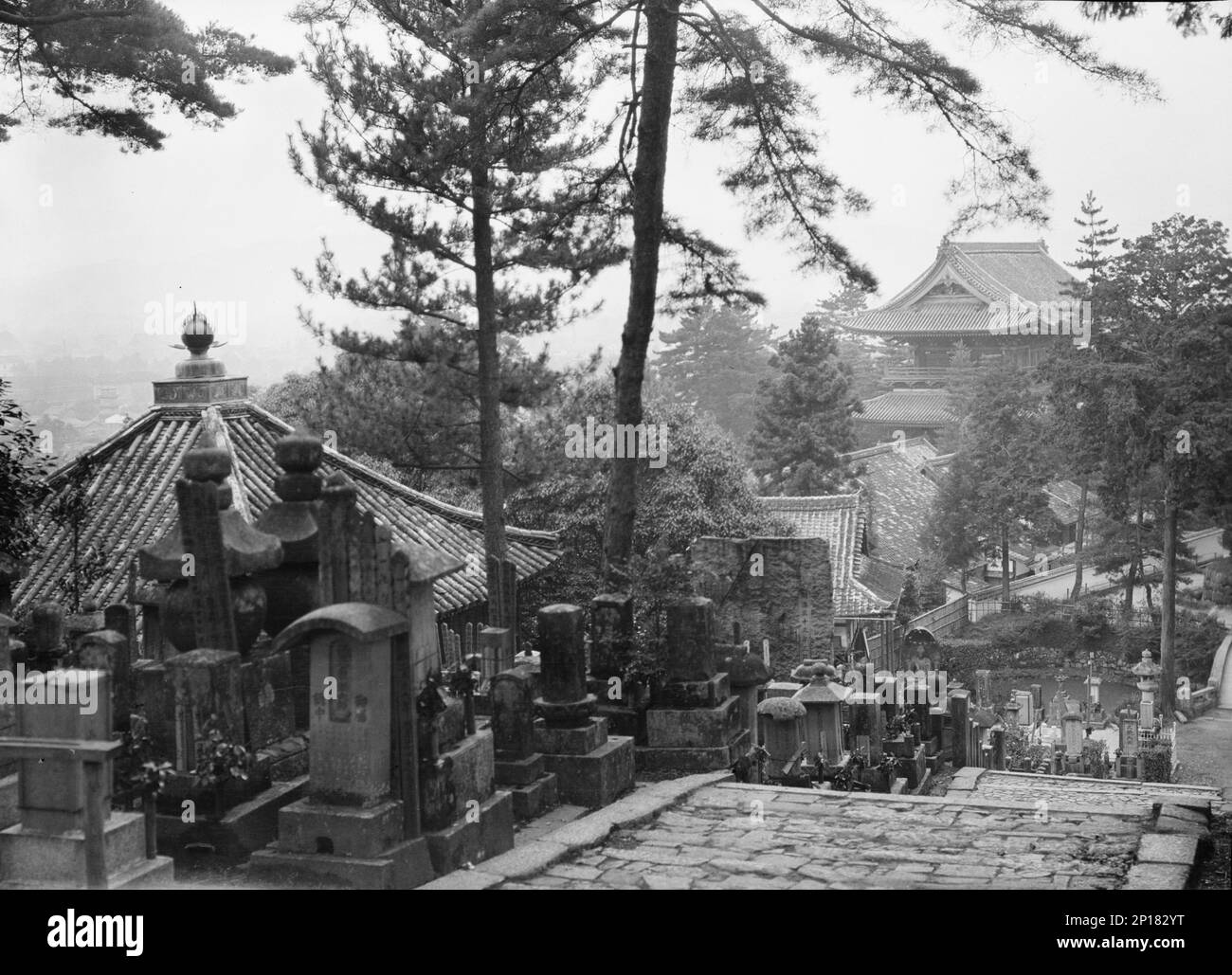 Viste di viaggio del Giappone e della Corea, 1908. Foto Stock