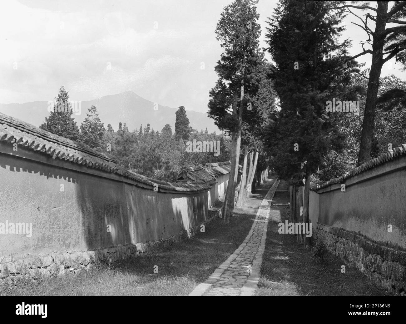 Viste di viaggio del Giappone e della Corea, 1908. Foto Stock