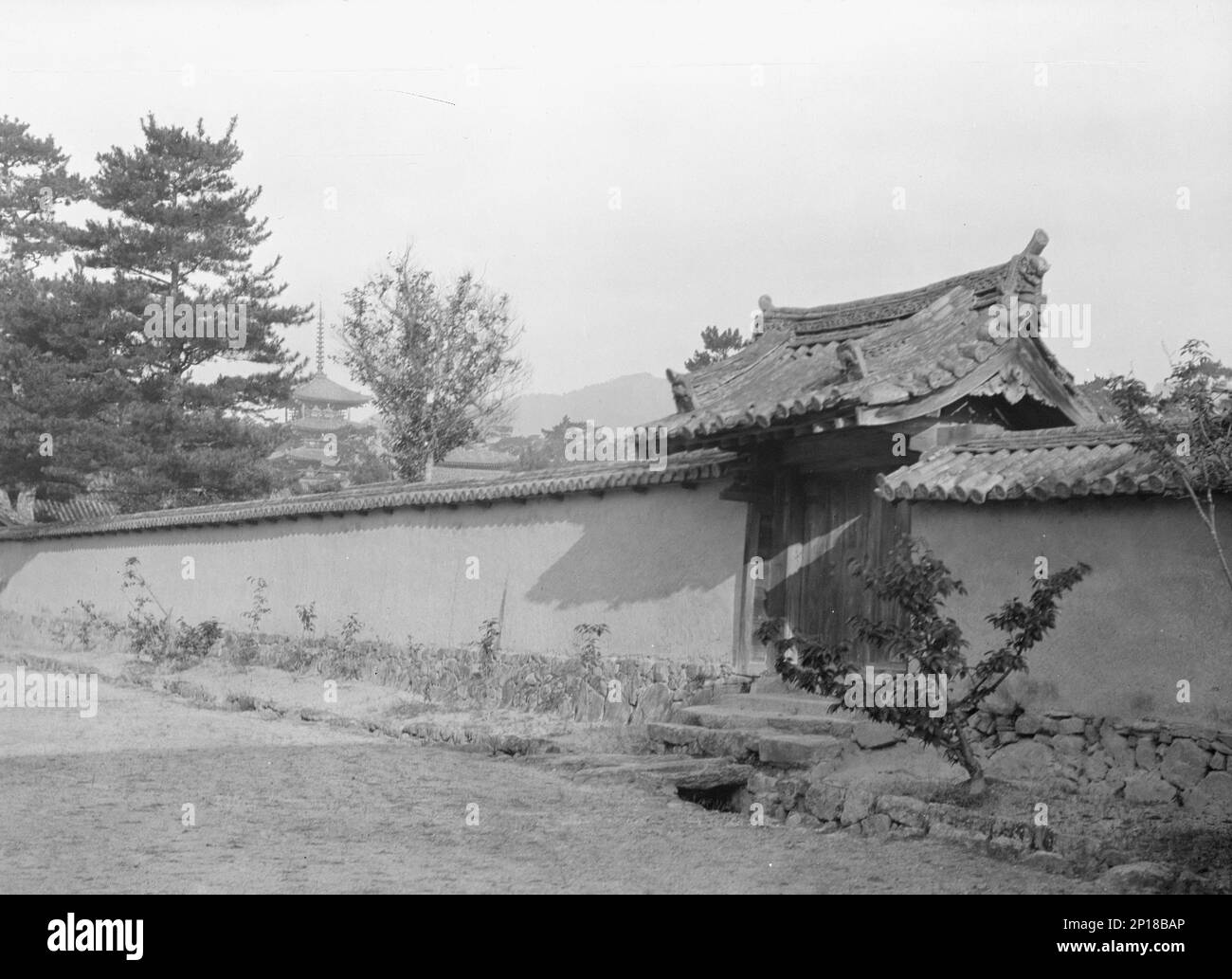 Viste di viaggio del Giappone e della Corea, 1908. Foto Stock