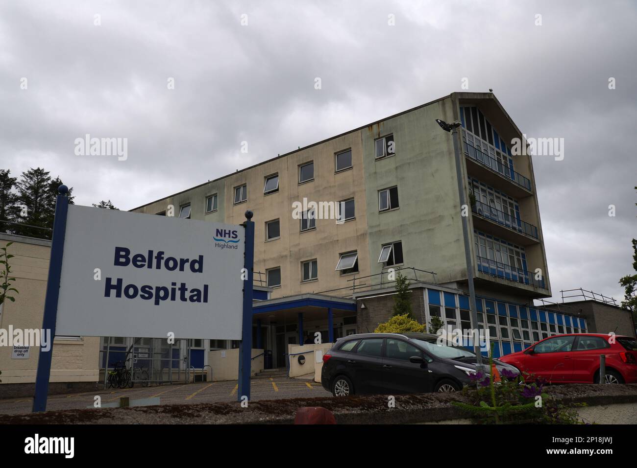 Belford Hospital Fort William Lochaber West Scotland Foto Stock