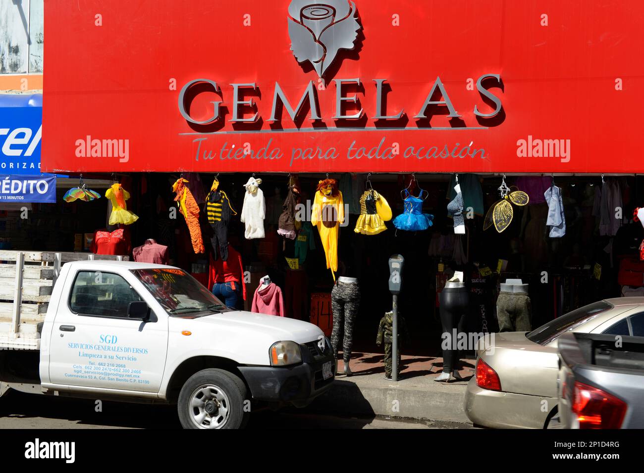 Negozio Gemelas nel quartiere commerciale di Hermosillo, Messico Foto Stock